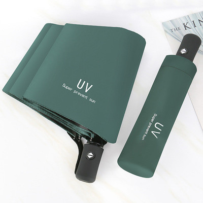 Stahl Rippen Personalisierte angepasste Faltschirm mit Druck Logo offener Durchmesser 95cm