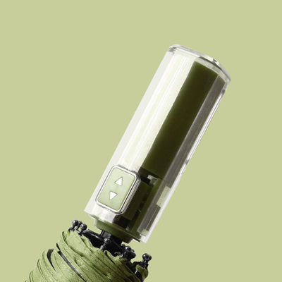 Bequemer automatischer offener Pongee-Panel Winddicht UV-Schutz Smart Umbrella für Jungen