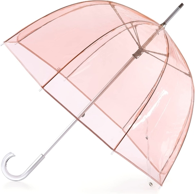 Personalisiertes Logo Apollo Poe Pvc Farbkuppel Transparenter Regenschirm für Lady heiße Promotion