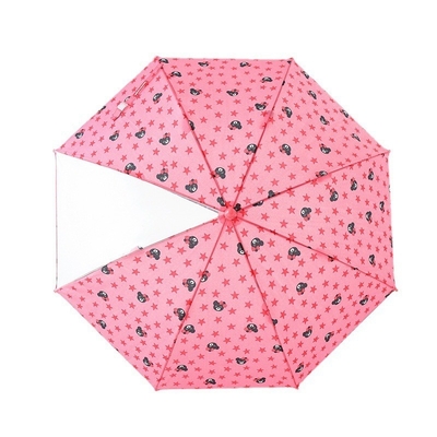 Regenschirm für Kinder im Kindergarten Metallrahmen Zeichentrickfilmdesign Sonnenschutz