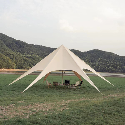 Holen Sie sich den ultimativen Campingbegleiter Twin Peaks Canopy Hump mit nicht beschichtetem Oxford Segel