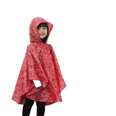 Grundschüler Regenmantel Leichtgewicht und niedlich Baby Star Cape Poncho Manufacture