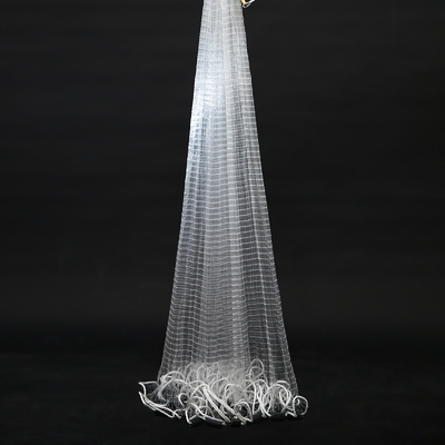 6FT Doppelknoten-Nylon-Monofilament Fischzucht-Gussnetz für die Freizeitfischerei