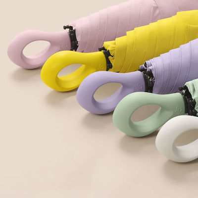 Personalisiertes Logo Sonnenschirm Sonnencreme UV-Schutz Dual Vinyl Sonnenschirm für Männer