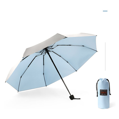 Regenschirmprodukt Fünffacher Kompakt mit manueller Kühlung und UV-Schutz