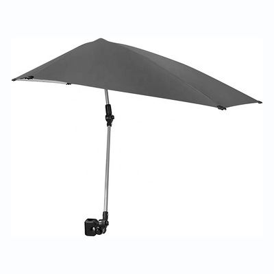 Outdoor Camping Beach Nutzung Sport Versa Regenschirm mit SPF 50 und Universal Clamp Clip
