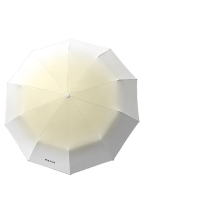 210T Nylon Stoff 10-Knochen automatischer Regenschirm perfekt für Sonnencreme und UV-Resistenz