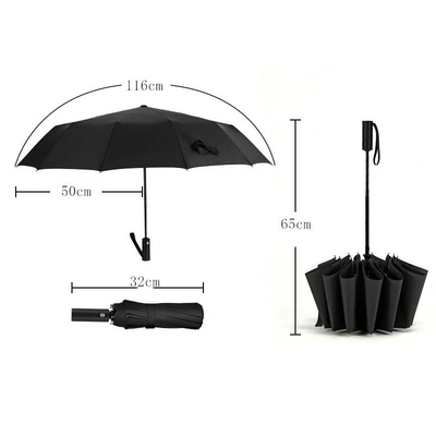 Personalisiertes Logo 12K 23inches Automatischer Regenschirm für personalisierte Firmenveranstaltungen
