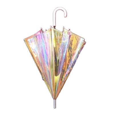 Erwachsene Irideus Farbänder Schirm mit speziellem Design und Glitter reflektierend