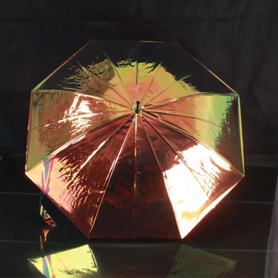 Erwachsene Irideus Farbänder Schirm mit speziellem Design und Glitter reflektierend