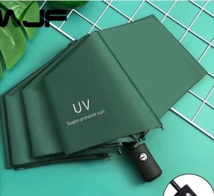 Werbung Klarer Vinyl-Dreifachschirm mit minimalistischem Design und manueller Steuerung
