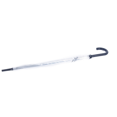 Transparenter PVC-Farb-Gerade-Stab-Schirm-Dreifach-Design für alle in einer Funktion