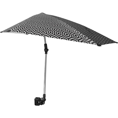 Outdoor Camping Beach Babystuhl mit verstellbarem Regenschirm und universellem UV-Schutz
