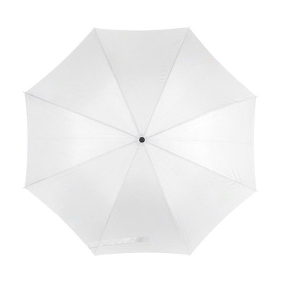 Custom Print Logo Weißer Polyester Faltschirm für Werbung oder Geschenke und langlebig