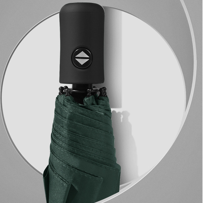 Stahl Rippen Personalisierte angepasste Faltschirm mit Druck Logo offener Durchmesser 95cm