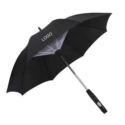 Erwachsene benutzerdefinierte Regenschirm mit 190T Nylon Stoff und Wasser Spray Nebel Kühlluft