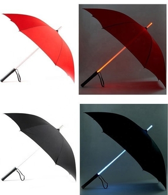 23 Zoll 8K LED Light Up Schirm mit 105cm offenem Durchmesser und schnell trocknendem Pongee Stoff