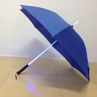 23 Zoll 8K LED Light Up Schirm mit 105cm offenem Durchmesser und schnell trocknendem Pongee Stoff