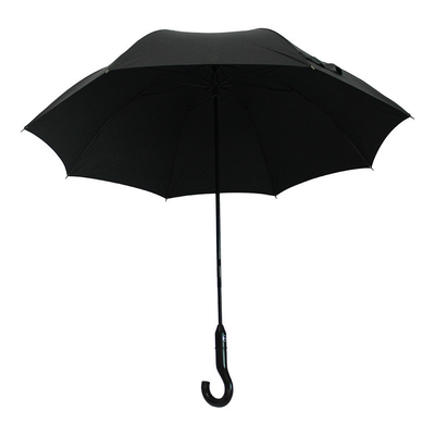 Krücke Walking Stick Handgriffe Winddicht Automatisches Gerade Regenschirm mit Ein-Klick-Öffnen