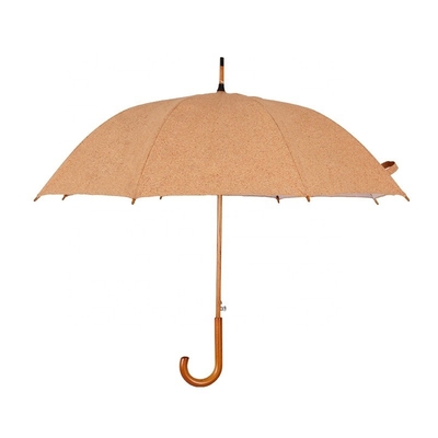 Umweltfreundlicher Schutz aus Kork mit Holzschacht und Holzgriffe mit 105 cm Durchmesser