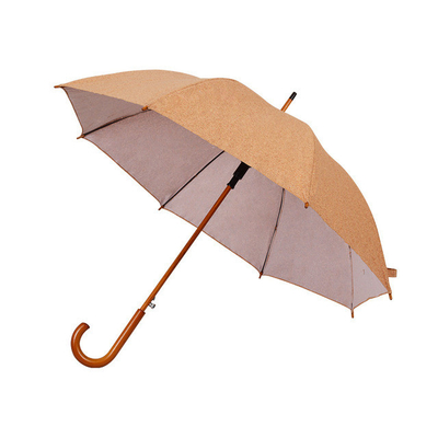 Umweltfreundlicher Schutz aus Kork mit Holzschacht und Holzgriffe mit 105 cm Durchmesser