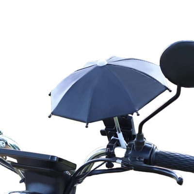 Minimalistisches Design Motorradschirm Sonnenschirm und Regenschutz für Elektroauto