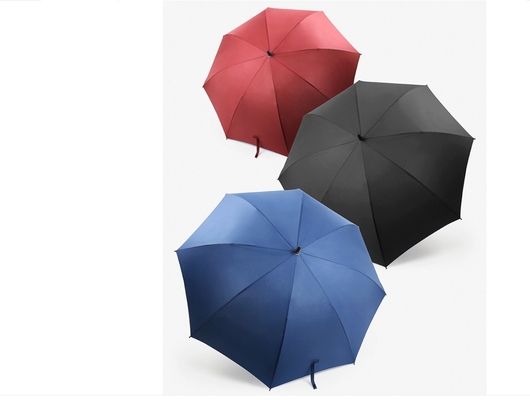 Druckter Golfschirm Sonnenschirm Auto Logo Gerade Pole Automatisches Wetter Schirm Geschenk