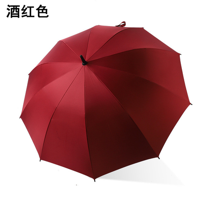 Druckter Golfschirm Sonnenschirm Auto Logo Gerade Pole Automatisches Wetter Schirm Geschenk