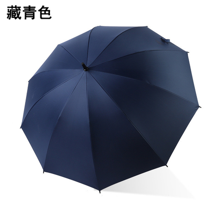 Druckter Golfschirm Sonnenschirm Auto Logo Gerade Pole Automatisches Wetter Schirm Geschenk