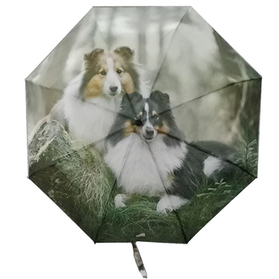 DIY Custom Design Libelle Tiermuster Dreifachschirm mit schwarzer Beschichtung