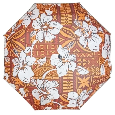 Schnelle Lieferung Maßgeschneiderter Regenschirm mit DIY-Blumenmuster und exklusivem Drucklogo