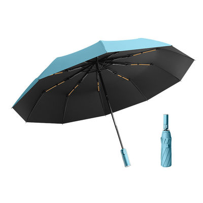 Bequemer automatischer offener Pongee-Panel Winddicht UV-Schutz Smart Umbrella für Jungen