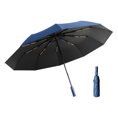 Bequemer automatischer offener Pongee-Panel Winddicht UV-Schutz Smart Umbrella für Jungen