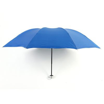 Silberbeschichtung Panel Material Regenschirm für Custom Logo Drucken Klappmarkt in Made
