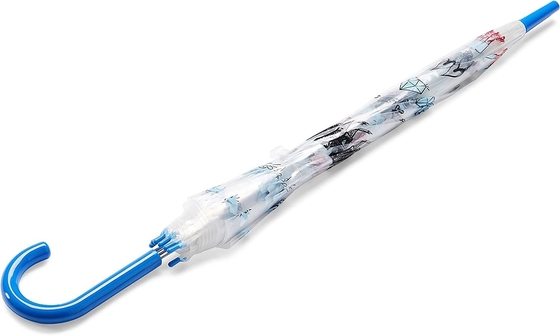 Kinder-Back-to-School-Grundsätze Transparent Bubble Stars Schirm mit Hakengriff