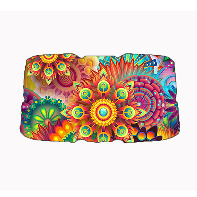 Kunststoffgriff Auto Sonnenschirm Seitenscheibe Sonnenschirm mit UV-Schutz und Einstücksdruck