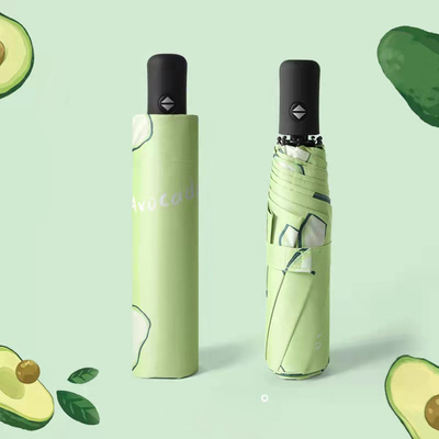 Farbenfroher Autoschirm im Sommerstil mit Design-Fruchtmusterdruck und UV-Schutz