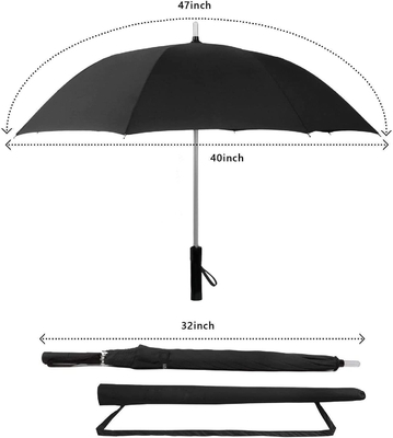 105cm offener Laser-Schirm Skandinavische Lichter Samurai Schwert Katana Design