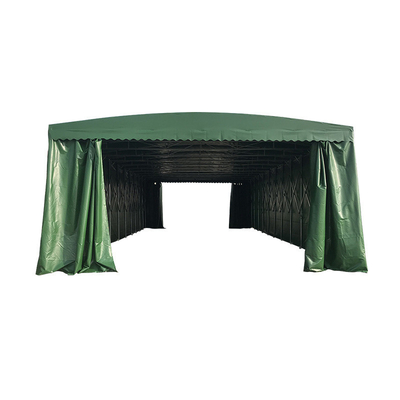 Wasserdichtes Außen-Schub-und-Zug-Faltgarage-Carport-Lagerhaus-Handelsmesse-Zelt