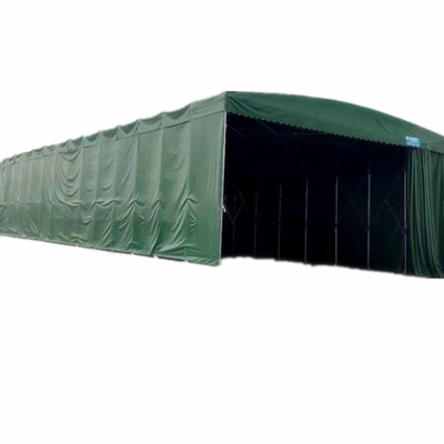 Wasserdichtes Außen-Schub-und-Zug-Faltgarage-Carport-Lagerhaus-Handelsmesse-Zelt