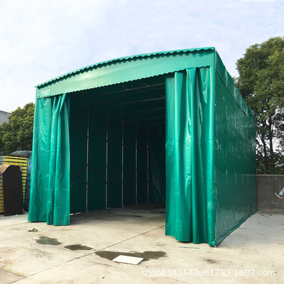 Wasserdichtes Außen-Schub-und-Zug-Faltgarage-Carport-Lagerhaus-Handelsmesse-Zelt