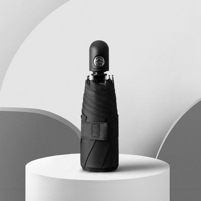 Schwarze Beschichtung Sonnenschirme BSCI Mini-Tasche Kapsel UV-Schutz Fünffaltschirm