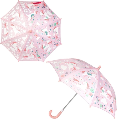 8K Hakengriff Kinderschirm PVC Stoff mit Farbwechseln Schönes und kühles Design
