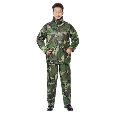 Schutzanzug und -hose im Split-Dschungel-Camouflage für Erwachsene