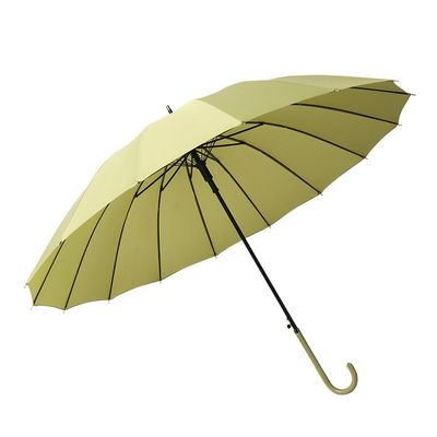 Kautschukhandgriff Werbeschirm mit individuellem Logo und langem Handgriffmaterial
