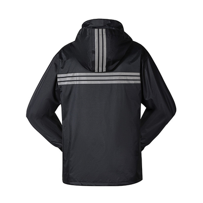 Regentag Erwachsene Männer Regenjacke Anzug Regenmantel mit Hose Wasserdichte Arbeitskleidung