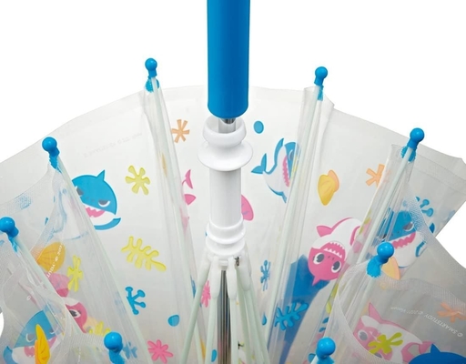 Haie Druck Kinder Schirm Custom Kinder Schirm für Kinder POE Japan Schirm