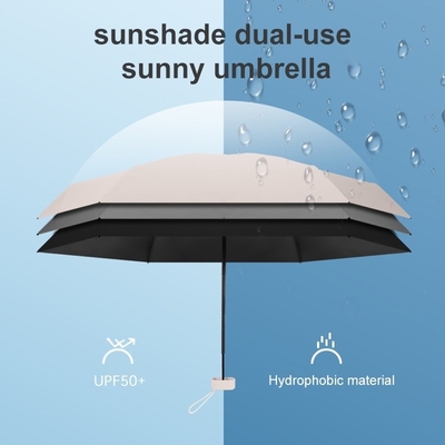 Custom Logo Mini Portable Schirm 5 Falte für sonnige Tage und maßgeschneiderten Schutz