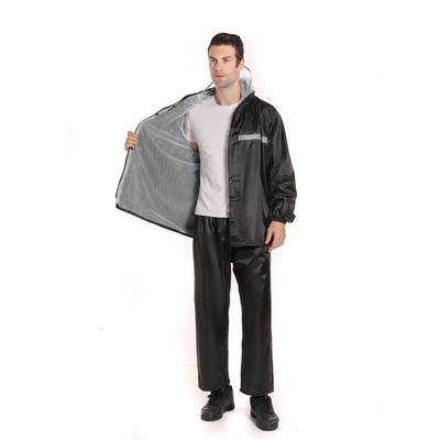 Erwachsene Regenmantel mit individuellem Logo und reflektierendem Druck