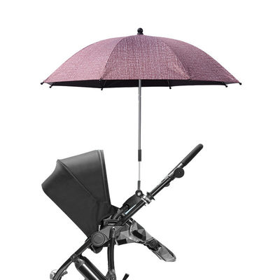 UV-Schutz Sonnenschirm Regenschirm für Babys Spaziergang 190T Ponegee Stoff Alles in 1 Funktion